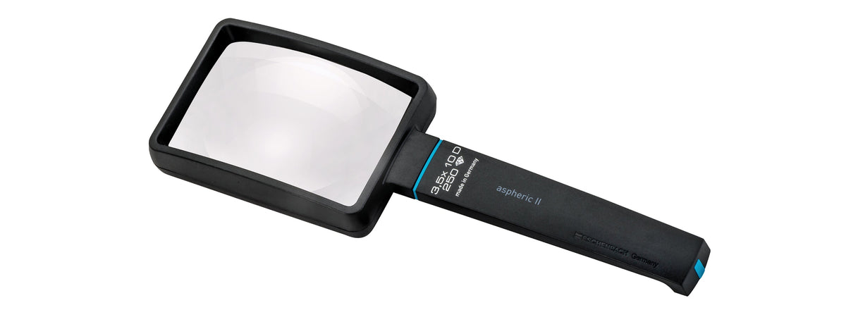 aspheric II rechteckig - 10D/3,5x 75x50mm