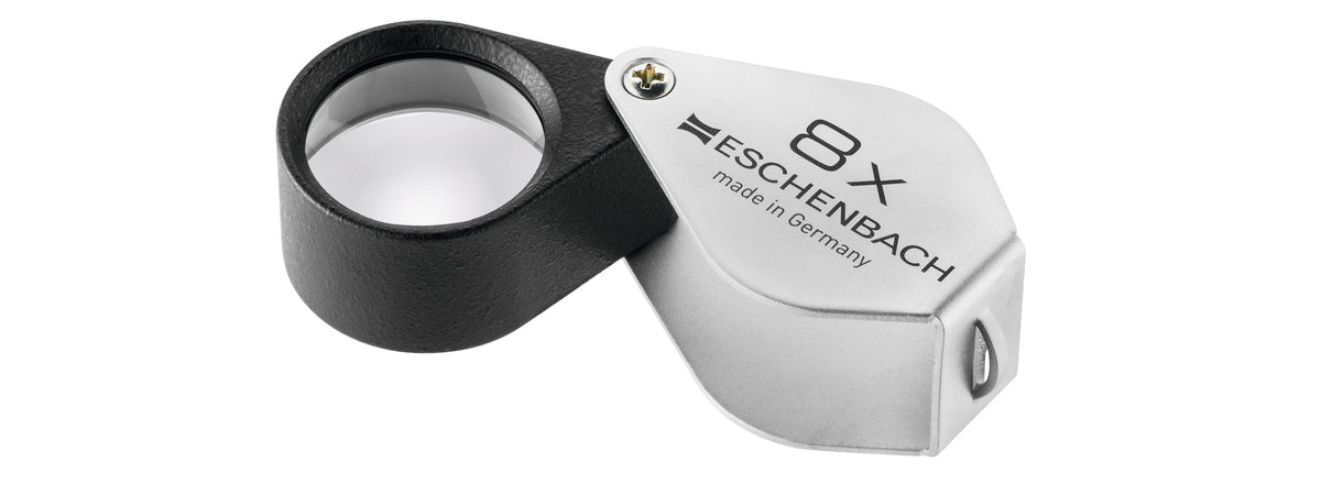 Einschlaglupe aus Metall - Einschlaglupe 8x 21Ø Metall Aplanat