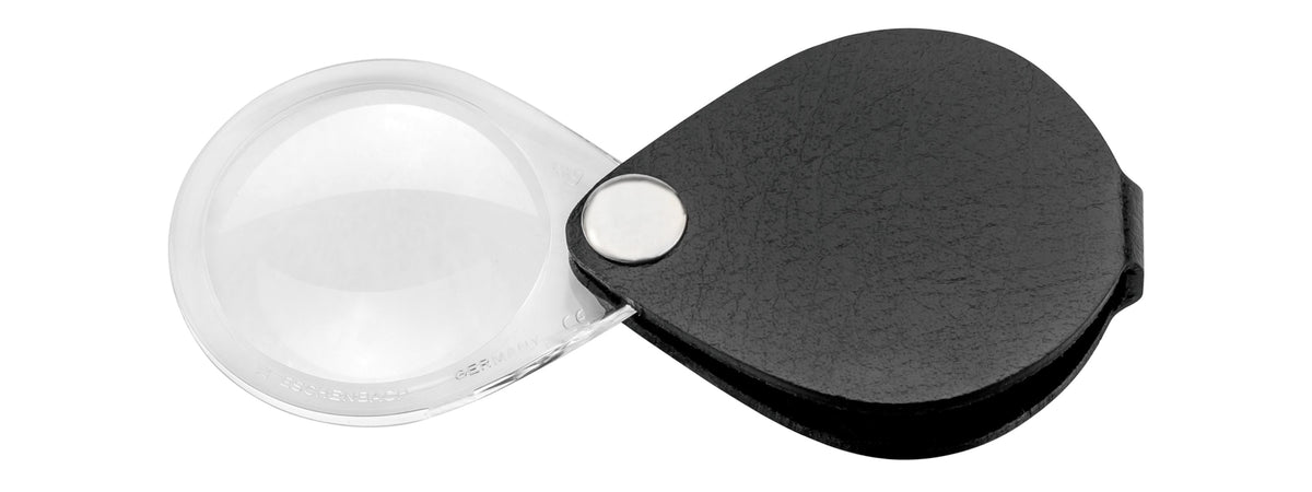 classic Einschlaglupe rund - Schwarz · 30Ø · 6x