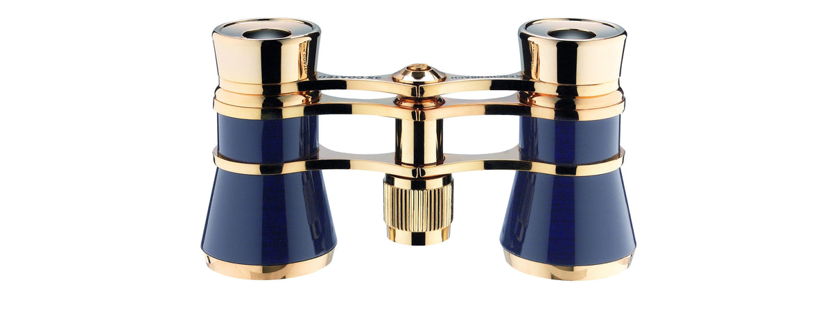Opernglas glamour blau