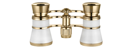 Opernglas glamour weiss