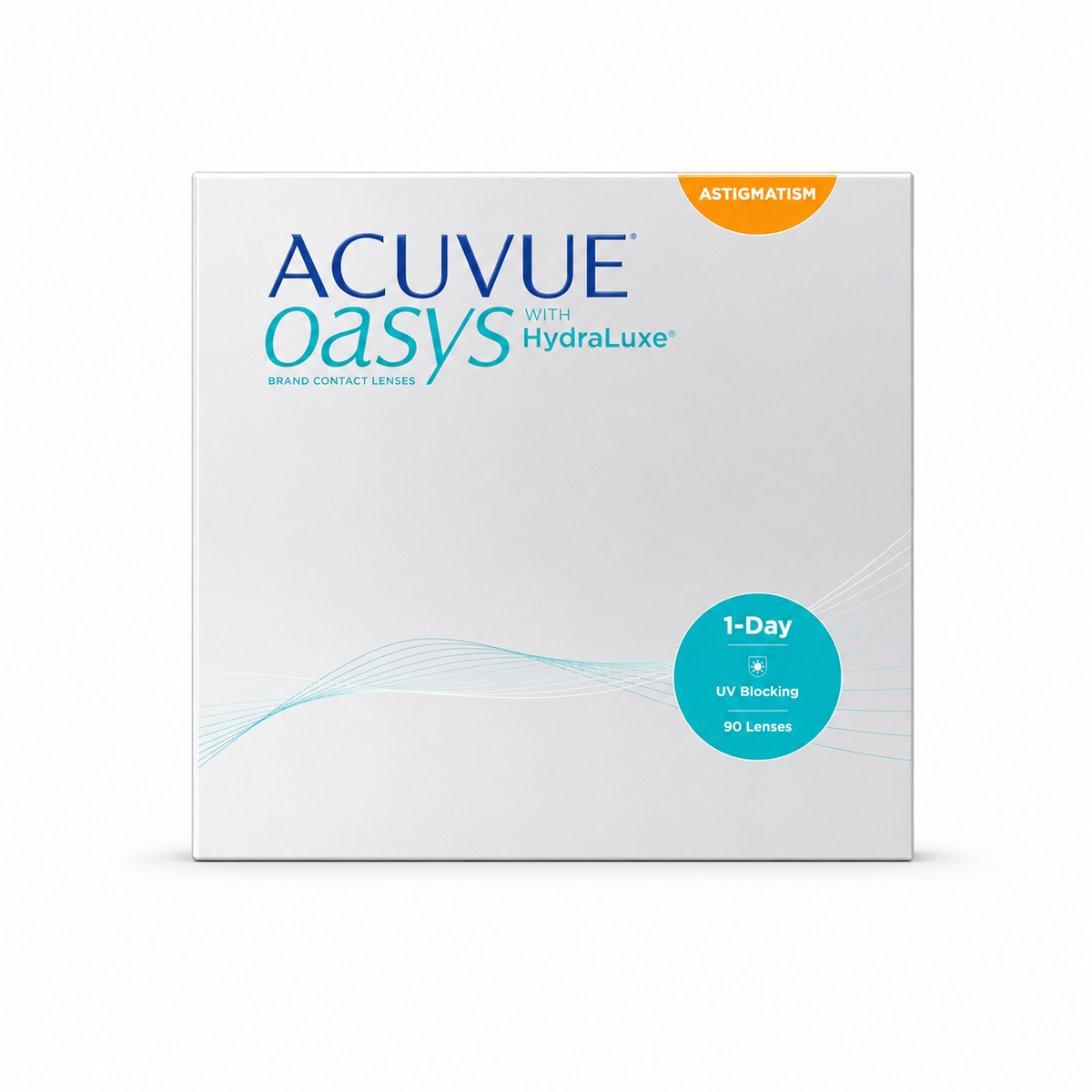 ACUVUE OASYS® 1-Day with HydraLuxe™ for Astigmatism (90er Pack)