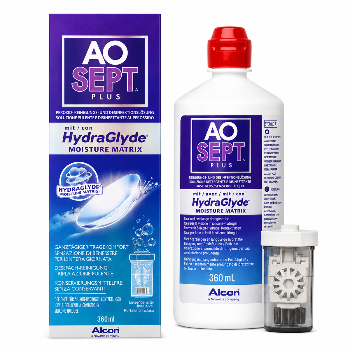 AOSEPT® PLUS mit HydraGlyde® (360ml)