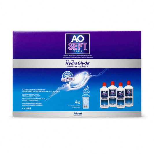 AOSEPT® PLUS mit HydraGlyde® (4x360ml)
