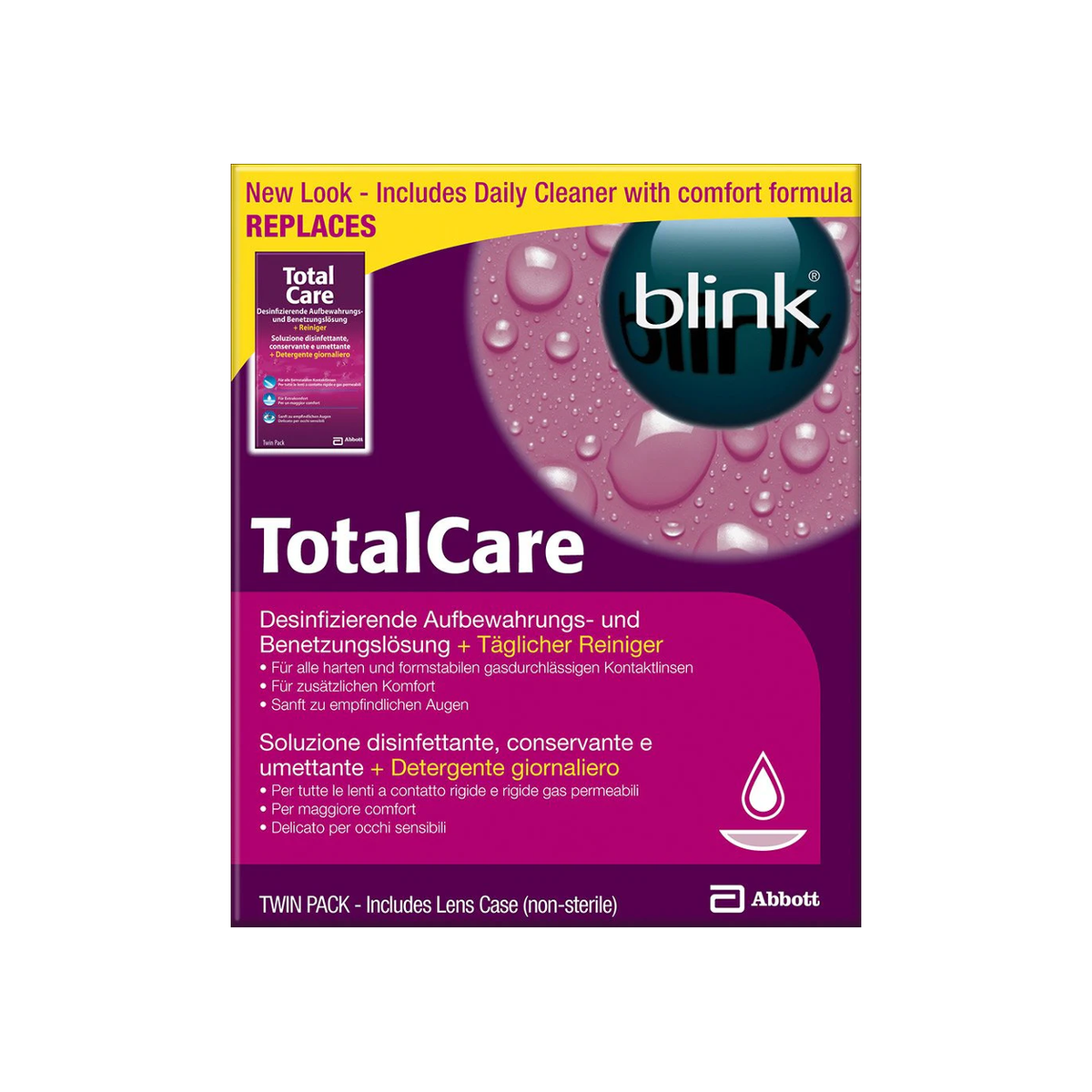 Total Care Twin Pack (2x120ml + 4x15ml)