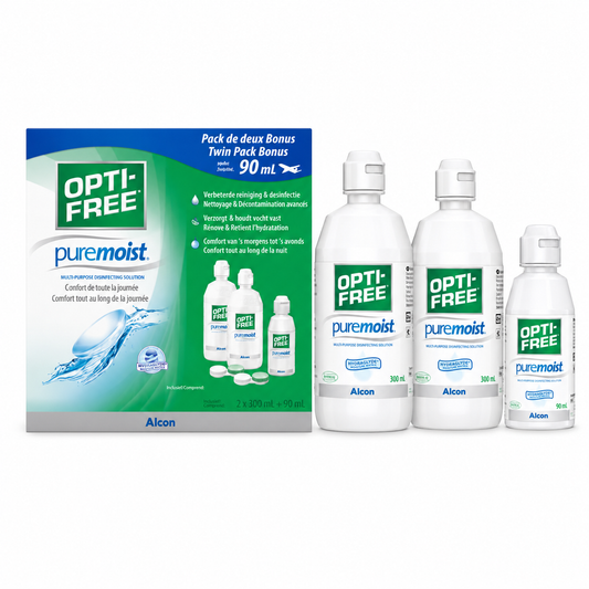 Opti-Free Puremoist (2x300ml + 90ml)